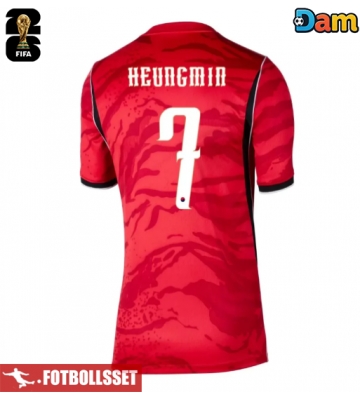 Korea Son Heung-min #7 Hemmatröja Dam VM 2026 Kortärmad